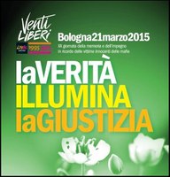 XX Giornata della Memoria e dell'Impegno per ricordare le vittime di mafia: sabato 21 marzo a Bologna