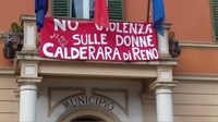 Calderara dice un deciso "no" alla violenza sulle donne