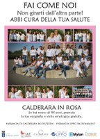"Calderara in Rosa": visite gratuite contro il tumore al seno