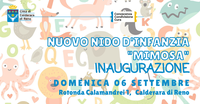Il 6 settembre l'inaugurazione del Nido d'Infanzia "Mimosa"